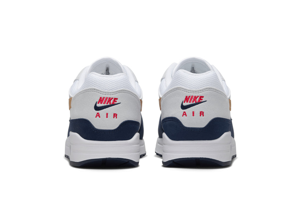 Nike Air Max 1 "Olympic/Light SmokeGrey/Metallic"