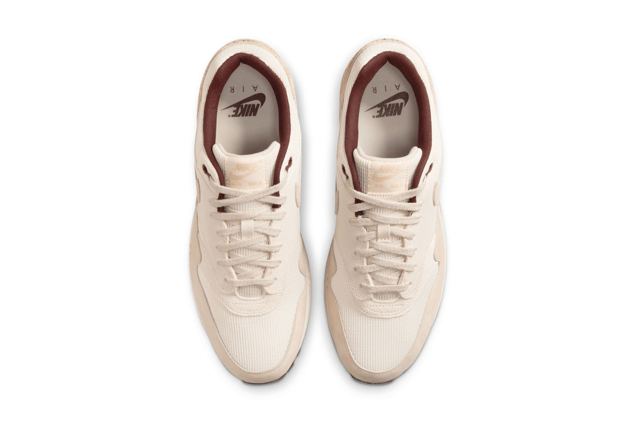 Nike Air Max 1 "Sail and Burgundy Crush"