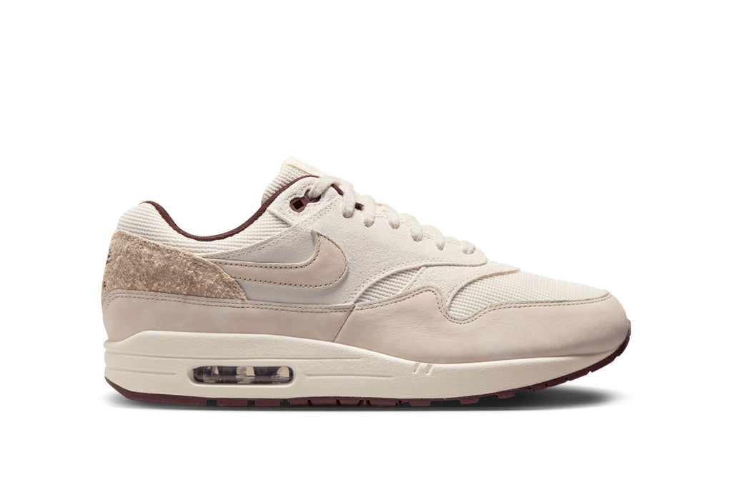 Nike Air Max 1 "Sail and Burgundy Crush"