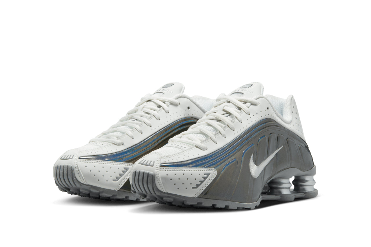 Nike Women Shox R4 "Hydrangeas" Metallic Silver