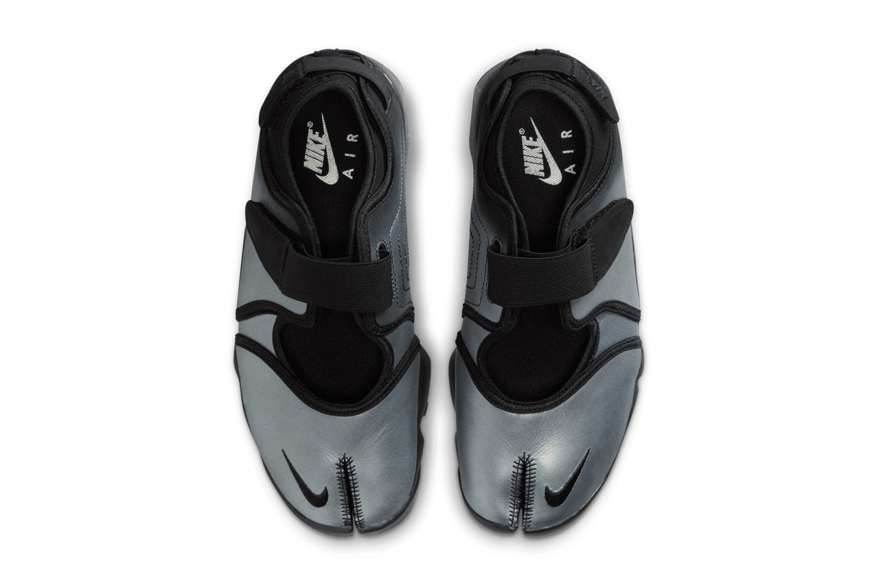 Nike Women Air Rift Leather "Metallic Silver/Black"