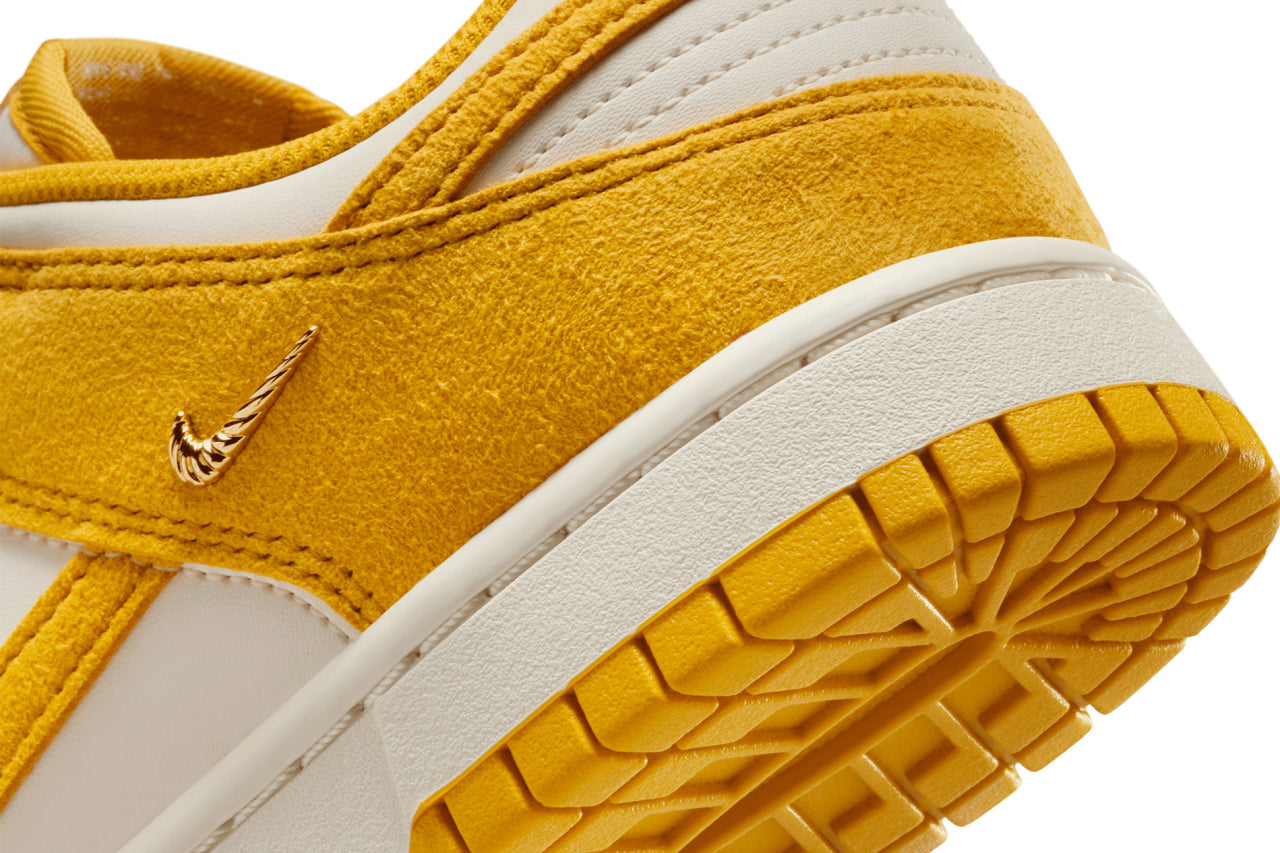 Nike Women Dunk Low "Gold Mini Swoosh"