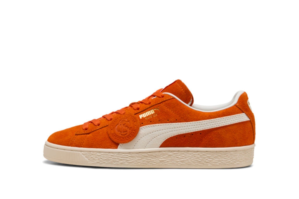 Charles F. Stead x PUMA Suede "Orange Glo/PUMA White"